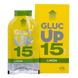 Gluc up 15 faes farma sabor limon  5 sticks