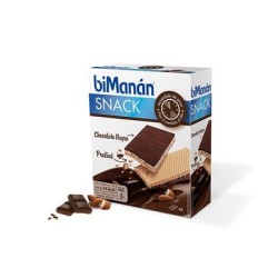 Bimanan snack chocolate negro y praline 20 g 6 b