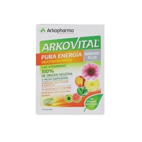 Arkovital pura energia inmunoplus 30 comprimidos