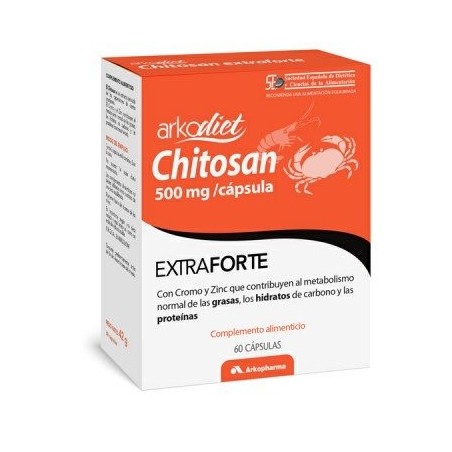 Arko chitosan extra forte 500 mg 60 caps