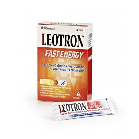 Leotron fast energy 20 sobres