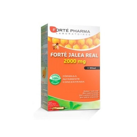Forte pharma jalea real 2000 ampolla 20 ampollas
