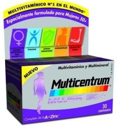 Multicentrum mujer 30 comp 50+