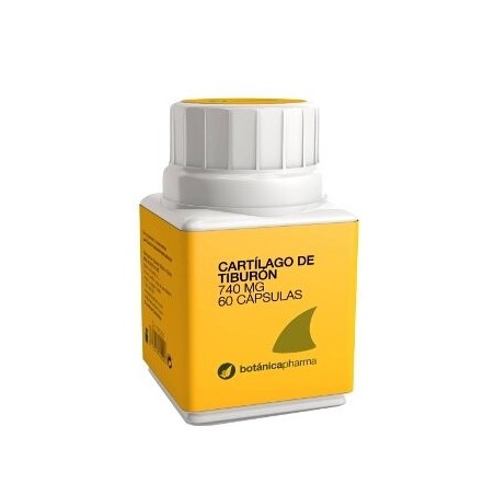 Botanicapharma cartilago de tiburon 740 mg 60 ca