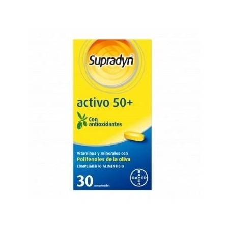 Supradyn activo 50+ antioxidantes 30 comp