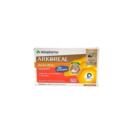 Arkoreal jalea real vitaminada sin azucar 15 ml