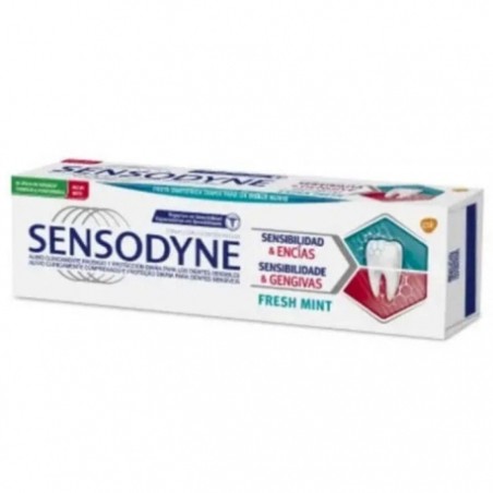 Sensodyne sensibilidad & encias fresh mint 75 ml