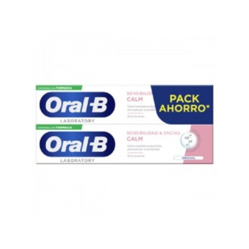 Oral-b sensibilidad y encias calm 2x100 ml