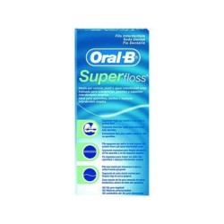 Oral b seda dental superfloss 50 metros