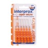 Interprox 0.7 cepillo dental super micro 6 u.