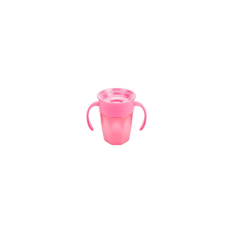 Dr brown´s vaso 360 sin boquilla 200 ml rosa