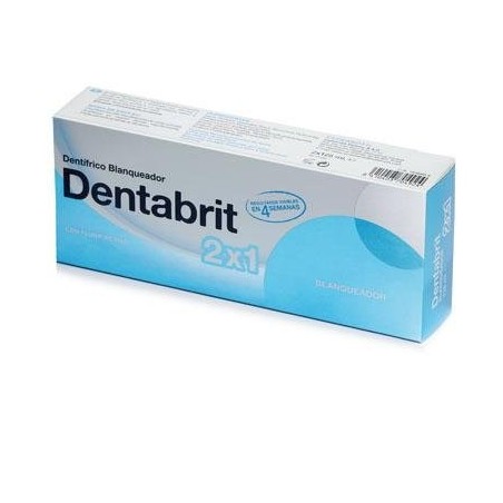 Dentabrit blanqueador 125 ml 2 u