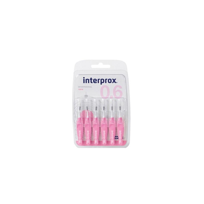 Interprox 0.6 nano cepillo dental 6 u.