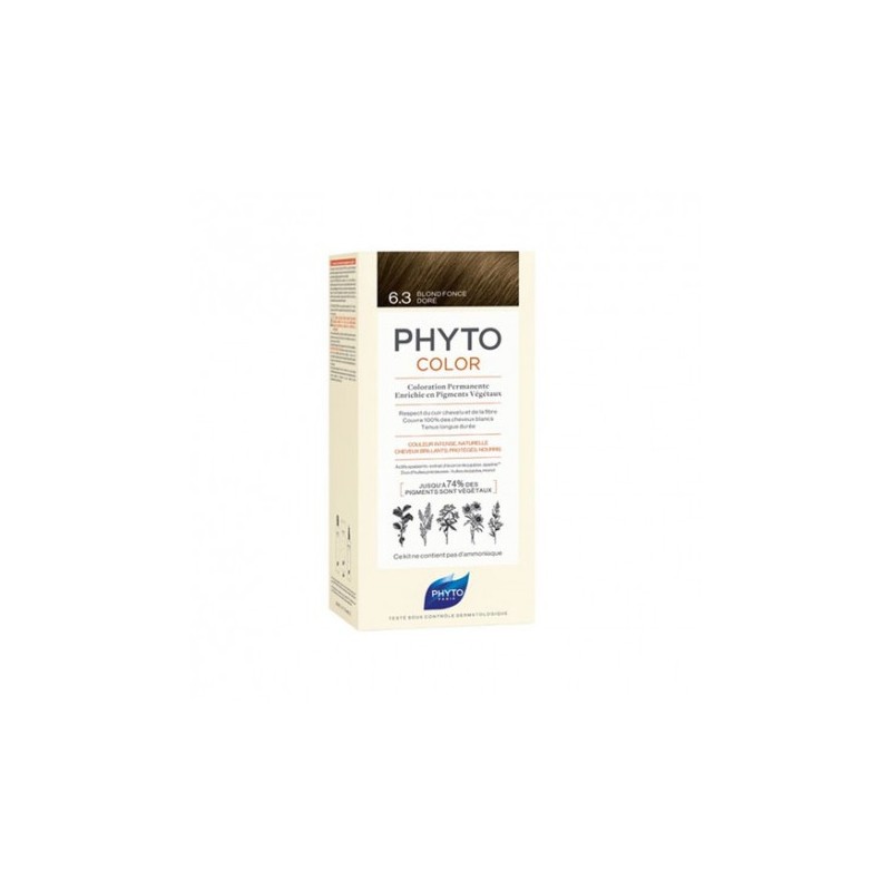 Phytocolor 6.3 rubio oscuro dorado