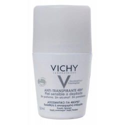 Vichy desodorante d.t.piel muy sensible bola 50m