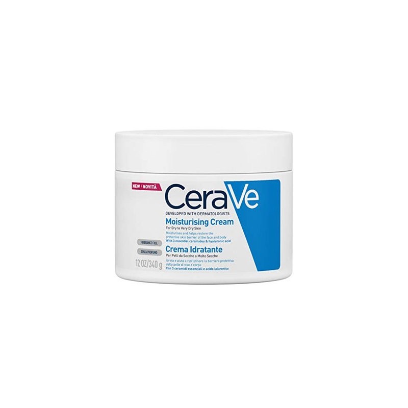 Cerave crema hidratante piel seca(*) 340 g