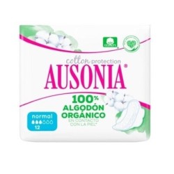 Ausonia compresas higienicas femeninas cotton pr