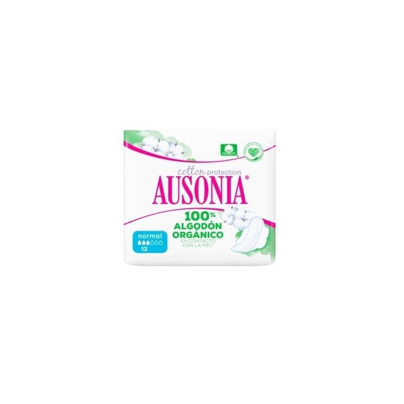 Ausonia compresas higienicas femeninas cotton pr