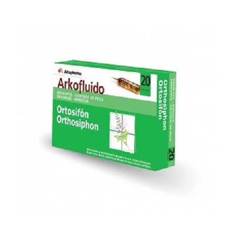 Ortosifon arkofluido 20 ampollas bebibles 15 ml
