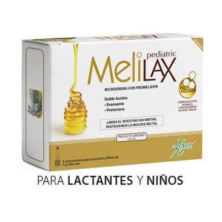 Melilax pediatric microenemas 5 g 6 unidades