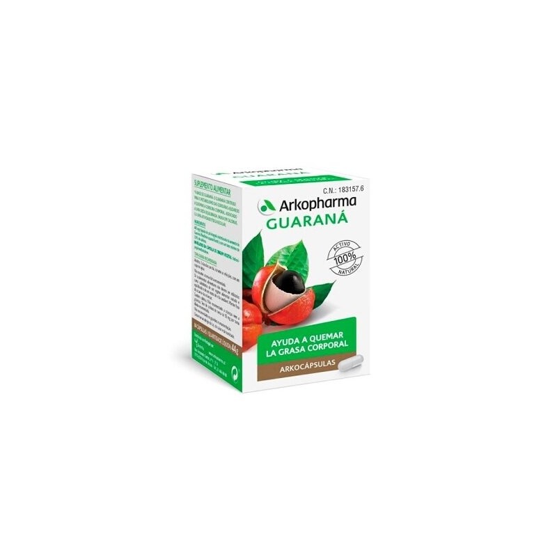 Arkopharma guarana 84 capsulas