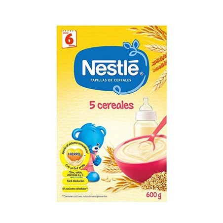 Nestle 5 cereales 600g