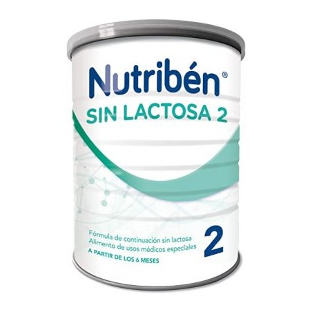 Nutriben sin lactosa 2 400 g lata neutro