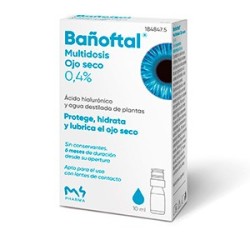 Bañoftal multidosis ojo seco 0.4% 10 ml