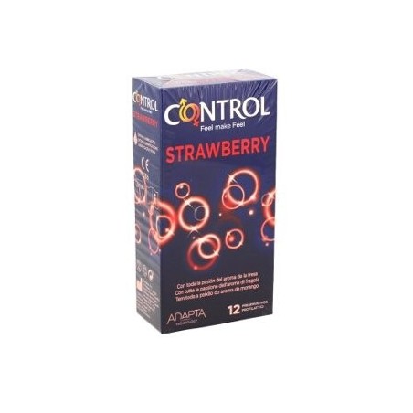 Control strawberry preservativos 12 u