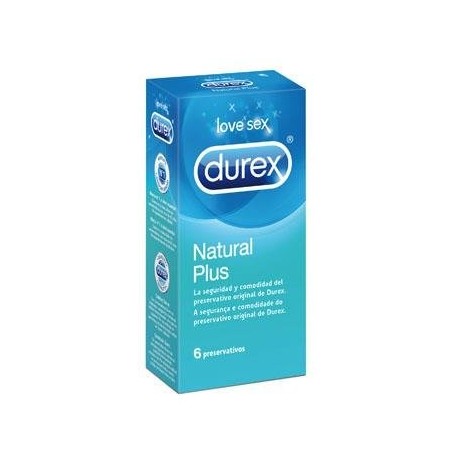 Durex natural plus 6 u.