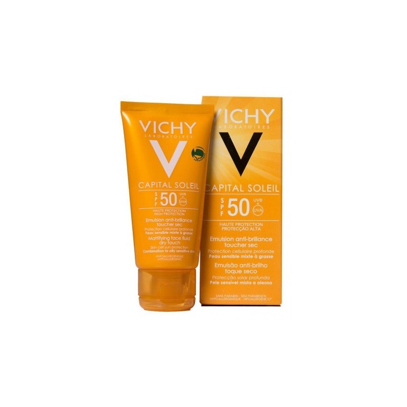 Vichy ideal soleil spf 50 emulsion mate 50 ml