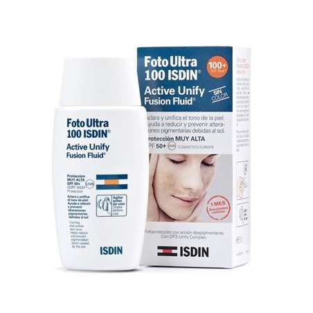 Isdin fotoultra 100 active unify fusion fluid 50