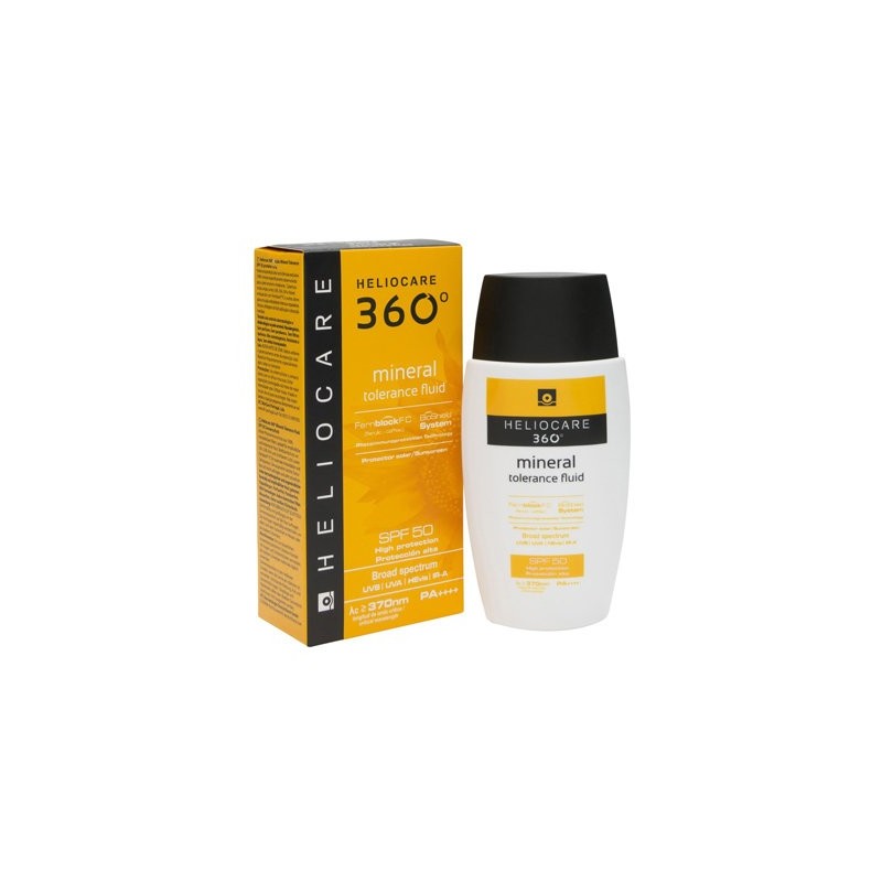 Heliocare 360º spf 50 mineral tolerance fluid(*)