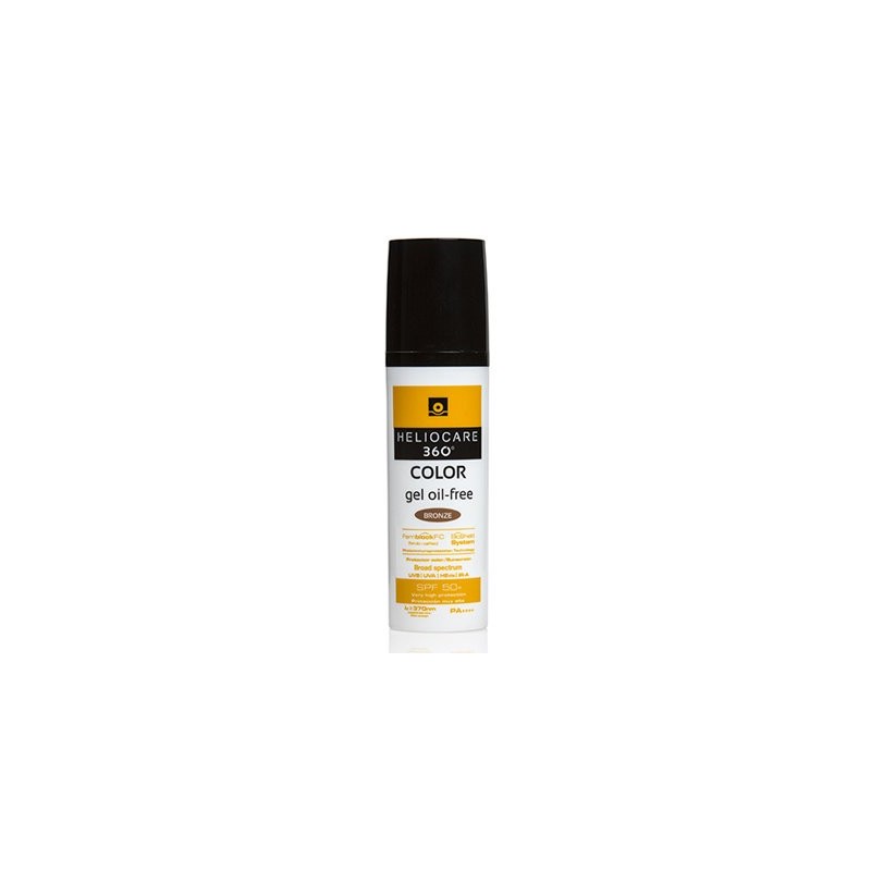 Heliocare 360º spf 50+ color gel oil-free bronce