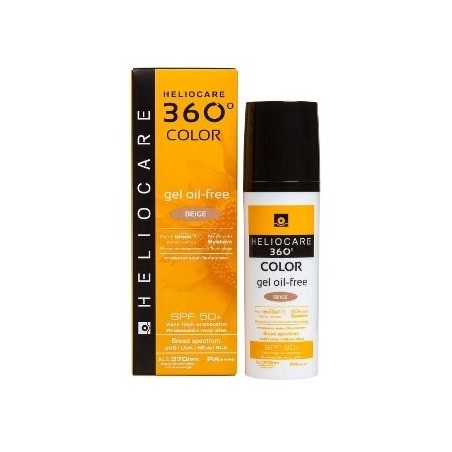 Heliocare 360º spf 50+ color gel oil-free intens