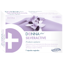 Donnaplus silveractive 7 capsulas vaginales
