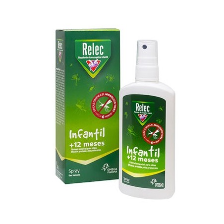 Relec infantil +12 meses repelente spray 100 ml