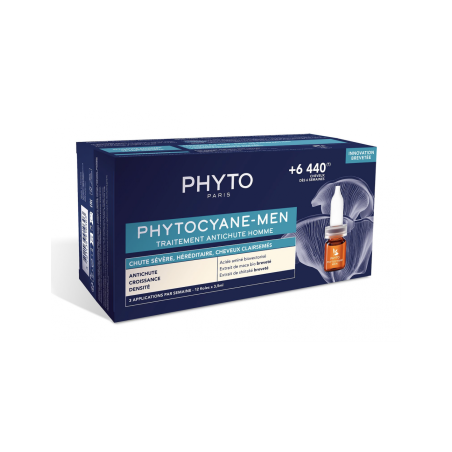 Phytocyane-men  tratamien anti-caida hombre 12 a