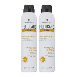 Heliocare 360º duplo spray invisib spf50+ 2x200
