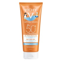 Vichy capitalsolei wet skin gel niños 50spf 200m