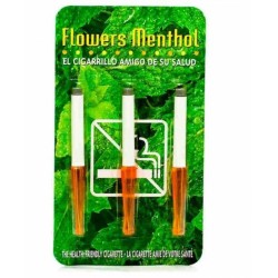 Cigarro mentol flowers 2pz 3un