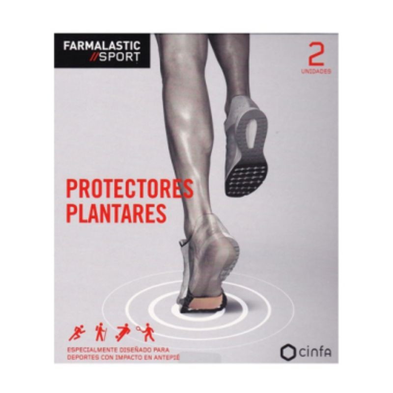 Almohadilla plantar farmalastic sport 2 u t- s