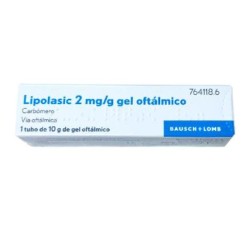 Lipolasic (antes lipolac) mg/g gel oftalmic 10 g