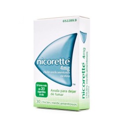 Nicorette 4 mg 30 chicles