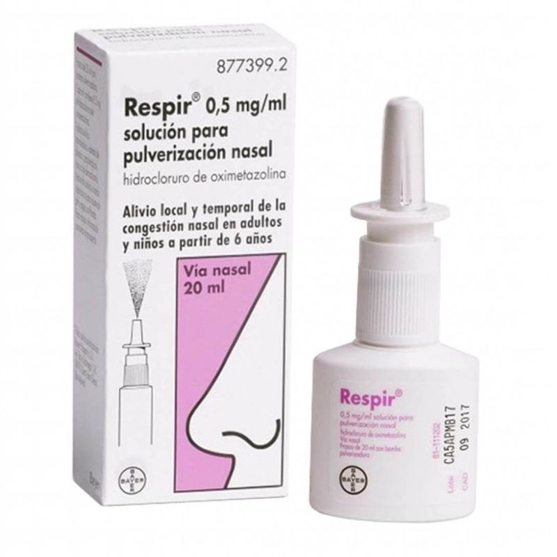Respir 0.5 mg/ml nebulizador nasal 20 ml