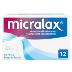 Micralax emulsion rectal 12 microenemas 5 ml