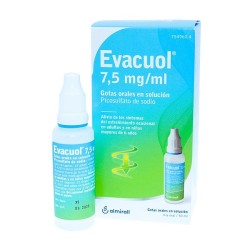 Evacuol 7.5 mg/ml gotas orales solucion 30 ml