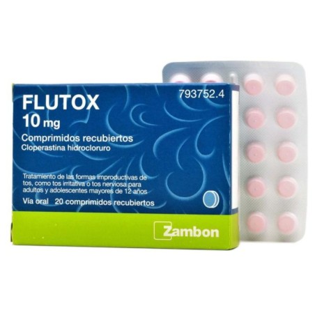 Flutox 10 mg 20 comprimidos recubiertos