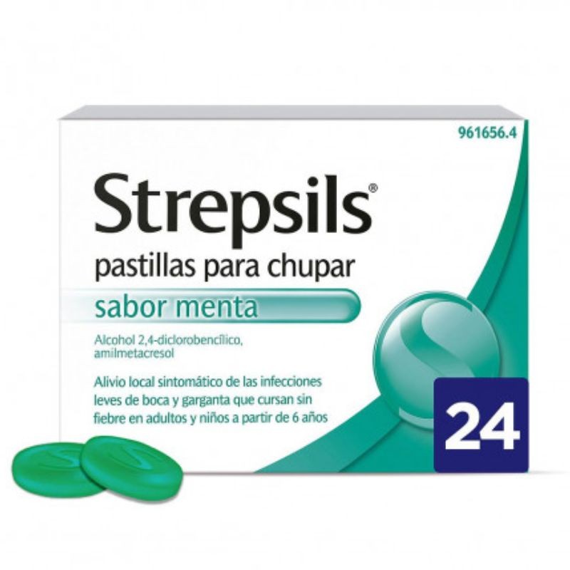 Strepsils con Vitamina C 24 pastillas para chupar