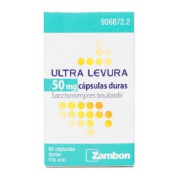 Ultra-levura 50 mg 50 capsulas